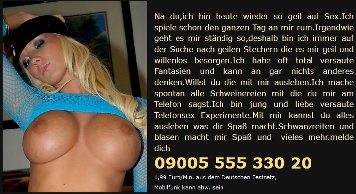 Telefonsex Wichsgeiles Teen